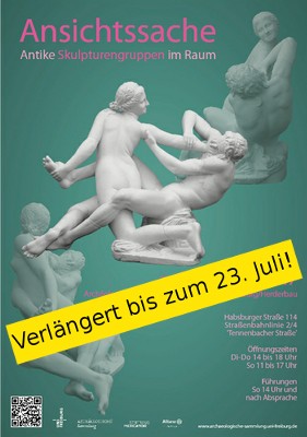 Plakat Ansichtssache "verlängert"