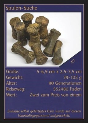 flyer "spulen-suche"