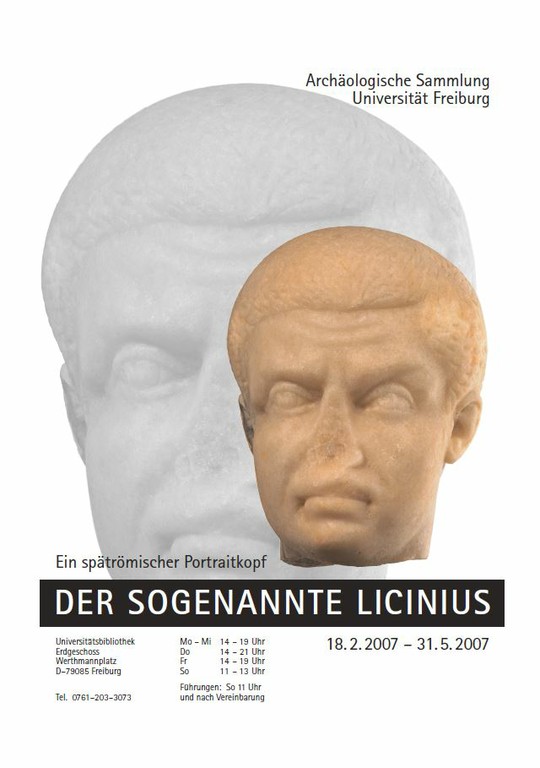 plakat "der sogenannte licinius"