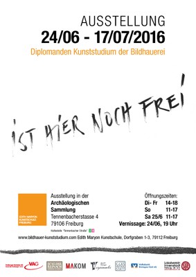 Plakat "iST HiER NOCH FREi"